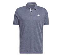 (S, Light Navy) Adidas Mens Heather Golf Polo Shirt