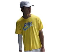 (S, Lightning Yellow) Nike Mens Miler Run Energy Dri-FIT T-Shirt