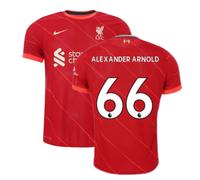 (S) Liverpool 2021-2022 Vapor Home Shirt (ALEXANDER ARNOLD 66)