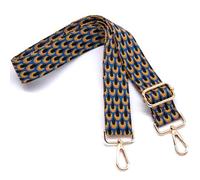 S&loyoe Purse Straps Replacement Crossbody Bag Strap Adjustable Wide Guitar Straps for Handbags 1.5inch, Peacock Blue, Large