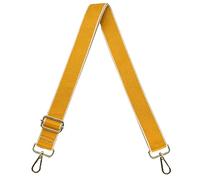 S&loyoe Purse Straps Replacement Crossbody Bag Strap Adjustable Wide Guitar Straps for Handbags 1.5inch, Color Yellow, Large