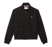(S-M, Black) Lacoste Womens/Ladies Twill Water Repellent Jacket