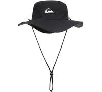 (S/M, Black) Quiksilver Mens Bushmaster Safari Trekking Bucket Boonie Hat