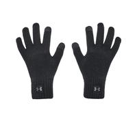 (S-M, Black) Under Armour Mens Halftime Fleece Winter Gloves