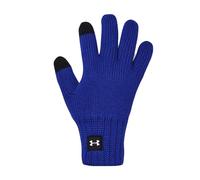 (S-M, Blue) Under Armour Mens Touch Screen Wool Logo Gloves