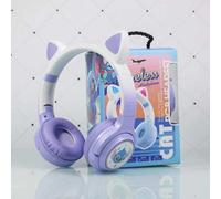 Stitch Kids Bluetooth Wireless Stitch Headphone 3D Stitch Ears Kids Over Ears Headset Soft Ear Pads Foldable Wireless Headphone For Girls and Boys Xmas Gift Birthday Gift For Girls and Boys