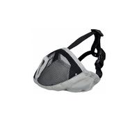 (S-M, Grey) Trixie Dog Muzzle - Short-Nosed Breeds