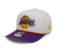 LA Lakers Cap Golfer Washed Mens New Era White Purple