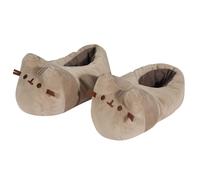 (S-M, Natural) Pusheen Unisex Adult Slippers
