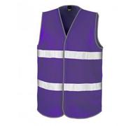 Result Core Enhanced Vis Vest in Purple | Size: Small Result Purple S