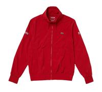 Lacoste Mens Sport X Novak Djokovic Lightweight Full Zip Jacket - Red - S-M - Red
