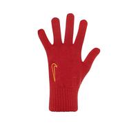 (S-M, Red) Nike Mens Cinnabar Knitted Swoosh Gloves