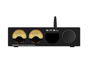 S.M.S.L A200 Hi-Res Headphone Amplifier, Hi-Fi Audio Stereo Receiver, 2 Channel Amplifier Bluetooth 5.0 Receiver for Home Speakers, Home Theatre Audio Upgraded Power Amp with Bass Treble Control