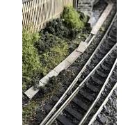 S.M.S. LX035 Laser Cut Concrete Lineside Trunking Kit for OO/HO Gauge Model Railways