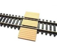 S.M.S. LX186 Timber Barrow Crossing Laser Cut Kit, OO/HO Scale, Foot Crossing Model Railway Accessory