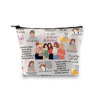 S-Magnolias Cosmetic Makeup Bag S-Magnolias Pink is My Signature Color S-Magnolias Themed Gift S-Magnolias Zipper Pouch (I Would Rather 1uk)