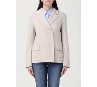 'S Max Mara Cotton and Viscose Blend Double-Breasted Blazer Max Mara - Size: S - female