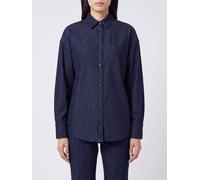 'S Max Mara Cotton Shirt with Classic Collar and Patch Pocket - Size: 42 - female