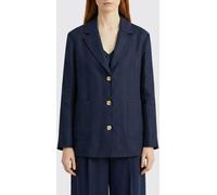 'S Max Mara Single-Breasted Linen Blazer - Size: 38 - female