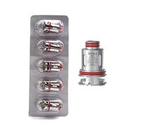 S-mOK RPM2 Mesh Coil (5pcs), 0.16ohm Mesh Coil Head for Electronic Cigarette, Fit RPM2S IPX80 Nord 4 Nord X POD, No Nicotine, No Liquid