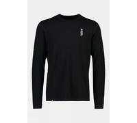 S Mons Royale Cascade Merino Flex 200 Long Sleeve Top Black Size