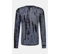 S Mons Royale Mens Cascade Merino Flex 200 Long Sleeve Top Mid Grey Size