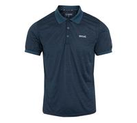 (S, Moonlight Denim/Navy) Regatta Mens Remex II Jersey Polo Shirt