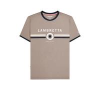 (S, Moonlit Ocean) Lambretta Mens Target Ringer T-Shirt