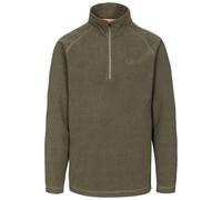 (S, Moss) Trespass Mens Keynote Anti Pilling 1/4 Zip Fleece Top