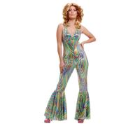 (S, Multicoloured) Smiffys Womens/Ladies Dancing Queen Costume Dress