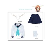 (S) My Deer Friend Nokotan Noko Shikanoko Cosplay Sets Cute Anime Character Costumes