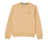 (S, Natural) Lacoste Mens Signature Classic Sweatshirt