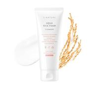 S.NATURE Aqua Rice Foamer 80ml Gentle Cleanser Delicate Daily Moisturizing Deep Cleansing Rice Foam Cleanser 2.71ml
