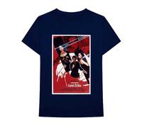 (S, Navy Blue) James Bond Unisex Adult Licence To Kill Poster Cotton T-Shirt