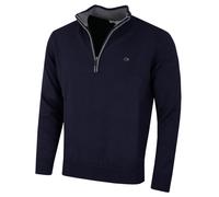 Calvin Klein Golf Mens Cotton Sweater - Navy - S