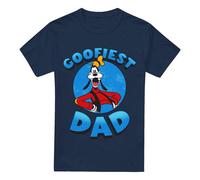 (S, Navy) Disney Mens Goofiest Dad Goofy T-Shirt
