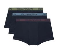 (S, Navy) Emporio Armani Mens Boxer Shorts (Pack of 3)