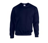 (S, Navy) Gildan Mens Heavy Blend Sweatshirt