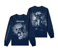 Graphic Long Sleeve T Shirt Gremlins Navy S