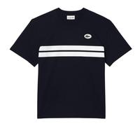 Lacoste Mens Heritage Back Print Cotton T-Shirt - Navy - S - Navy