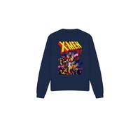 (S, Navy) Marvel Unisex Adult X-Men 97 Comic Sweatshirt