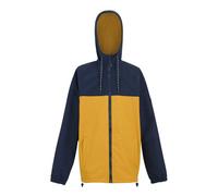 Regatta Mens Belcastel Waterproof Jacket - Navy/Mustard - Navy/Mustard - S - 100% Mixed