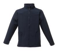 (S, Navy/Navy) Regatta Mens Uproar Lightweight Wind Resistant Softshell Jacket