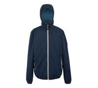 Regatta Mens Rehan Waterproof Jacket - Navy - S - Navy - 100% Recycled Polyester