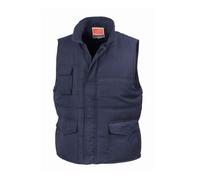 (S, Navy) Result Mens Promo Body Warmer