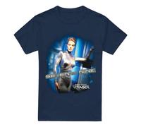 (S, Navy) Star Trek Mens Seven of Nine T-Shirt
