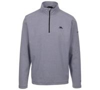 (S, Navy Stripe) Trespass Mens Knitted Fleece with 1/2 Zip Dunford