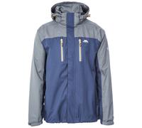 (S, Navy) Trespass Mens Waterproof Jacket Hooded Wooster