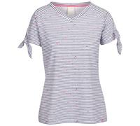 (S, Navy) Trespass Womens/Ladies Fernie Striped V Neck Top