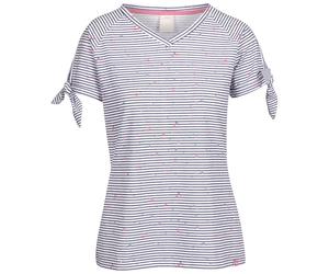 (S, Navy) Trespass Womens/Ladies Fernie Striped V Neck Top